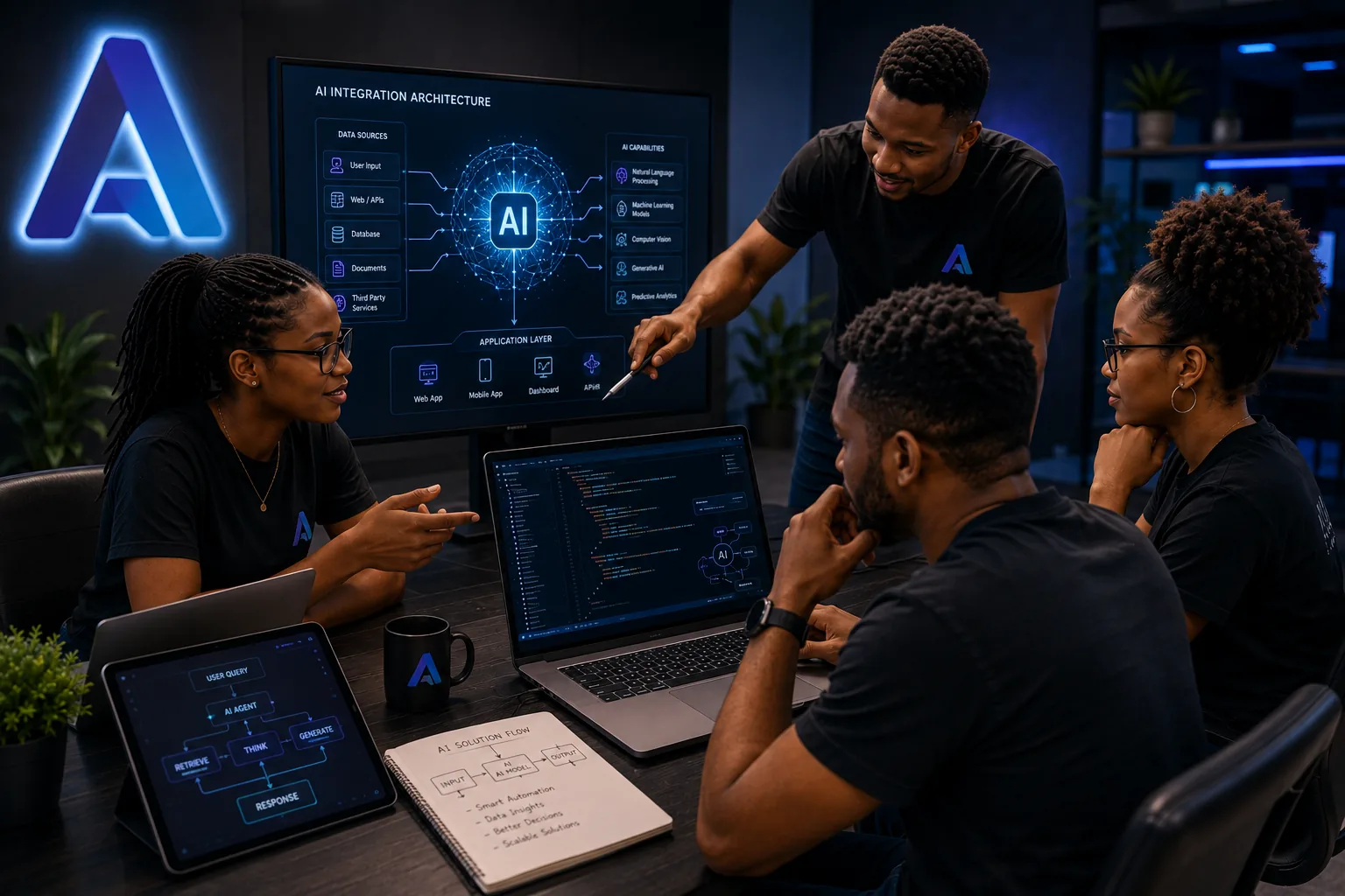 AI built into a real business workflow rather than a generic tool