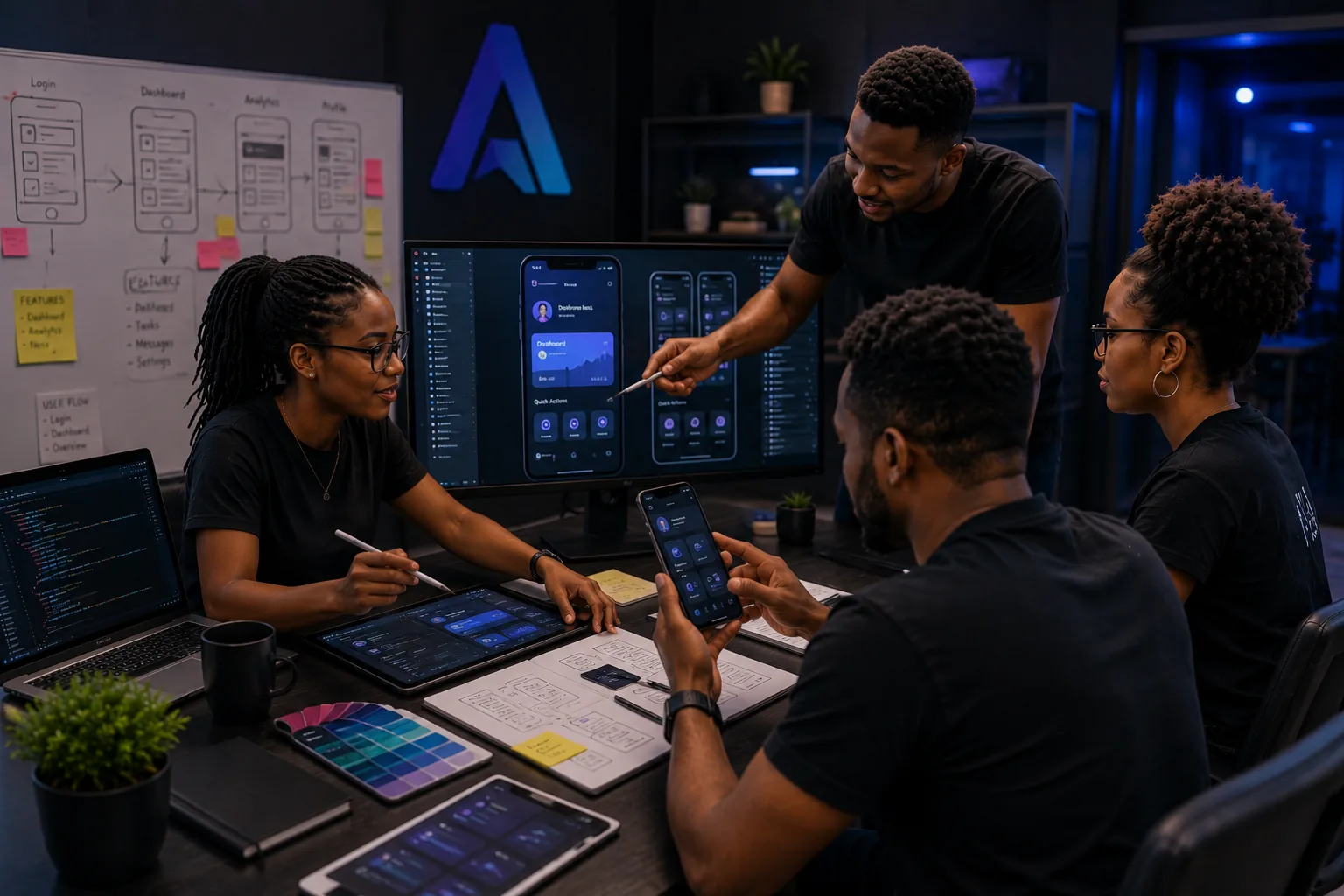 Mobile app development for customer and field-team applications